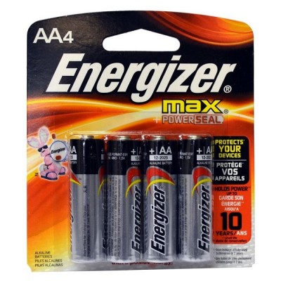 Piles AA Alcaline Energizer Max Power Seal (paquet...