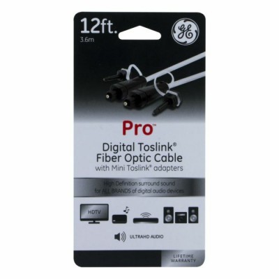Câble optique Série Pro 12 pieds de GE