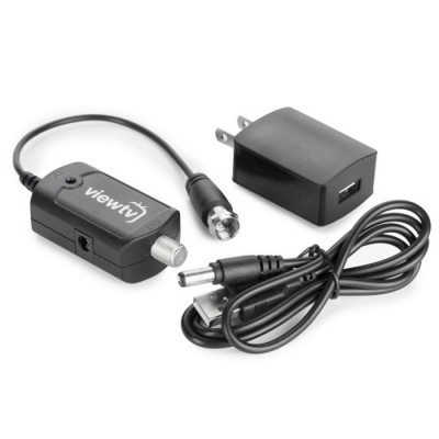 Antenne TV numérique d'intérieur ViewTV HD amplifiée - 50 miles
