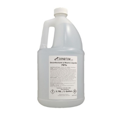 Désinfectant à mains liquide hydro-alcoolique...