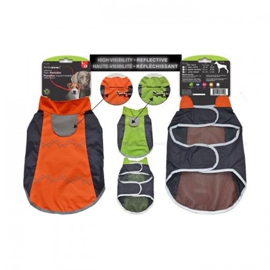 Poncho de pluie pour chien / Grand