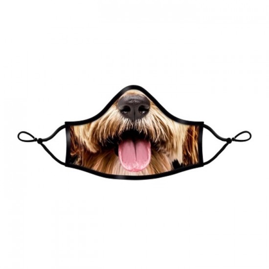 Couvre-visage réutilisable Chien