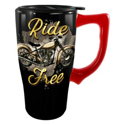 Tasse de Voyage Moto en céramique 18oz / Ride...