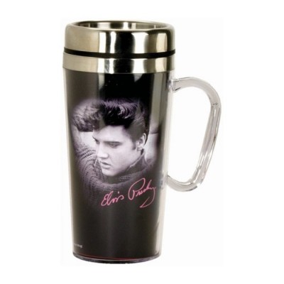 Tasse de Voyage Elvis Presley en Acrylique et Inox...