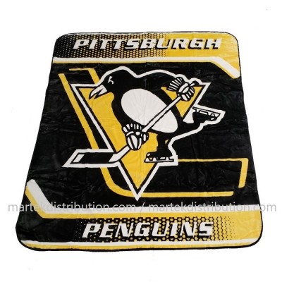 Couverture Penguins de Pittsburgh en peluche