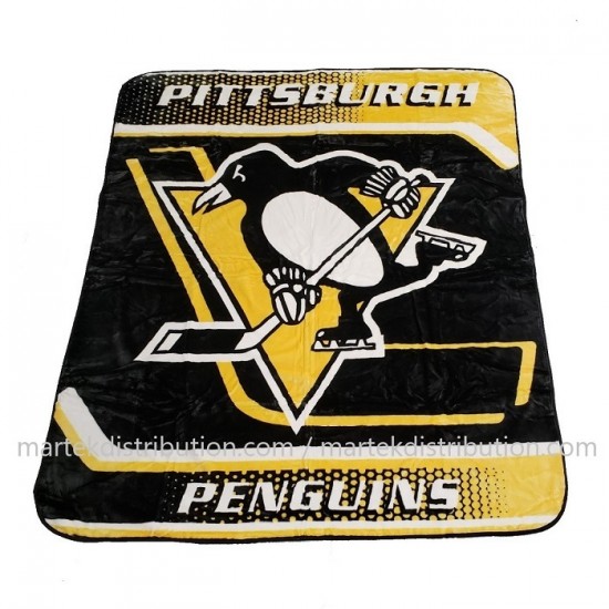 Couverture Penguins de Pittsburgh en peluche