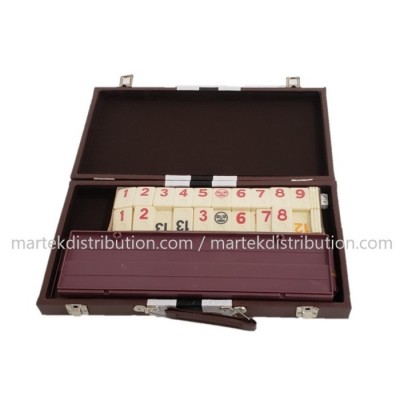 Jeu de RAMI Classique avec Valise