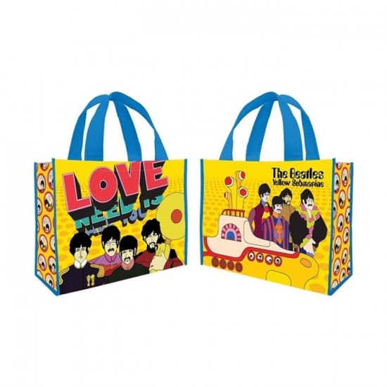 Beatles Grand sac réutilisable / Yellow...