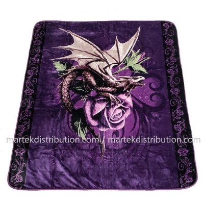 Couverture Fleur de Dragon en peluche