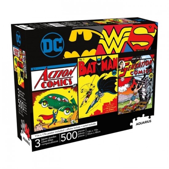 Casse-tête DC Comics Ensemble de 3 X 500 mcx