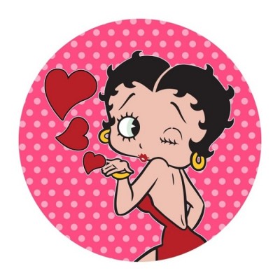 Betty Boop Assiettes en mélamine (ensemble de 4)