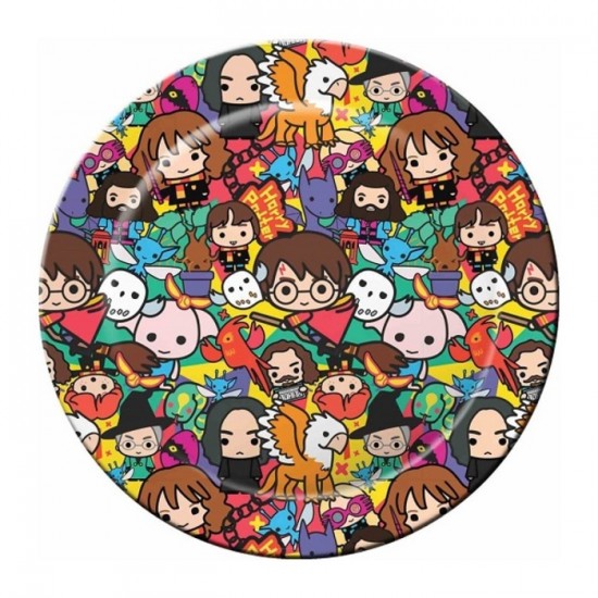 Harry Potter Assiettes en mélamine (ensemble de 4)