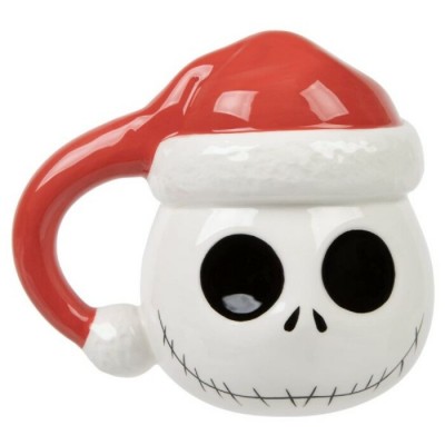 JACK SKELLINGTON Tasse Céramique 16oz  sculptée...