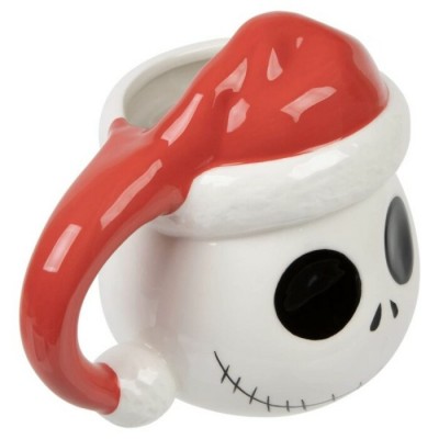 JACK SKELLINGTON Tasse Céramique 16oz  sculptée / Noël