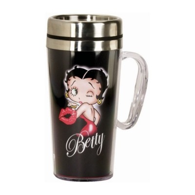 Tasse de voyage Betty Boop Acrylique et Inox /...
