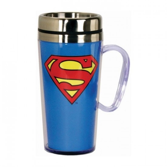 Tasse de voyage Superman Acrylique et Inox