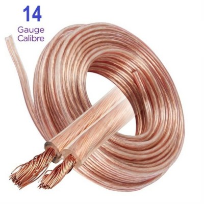 Câble pour haut-parleur 14-50'