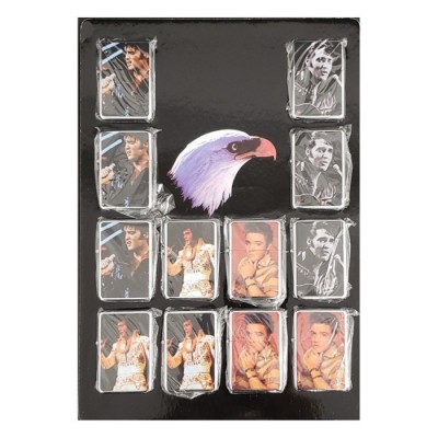 Briquet Elvis Presley E7333 (Ensemble de 12)