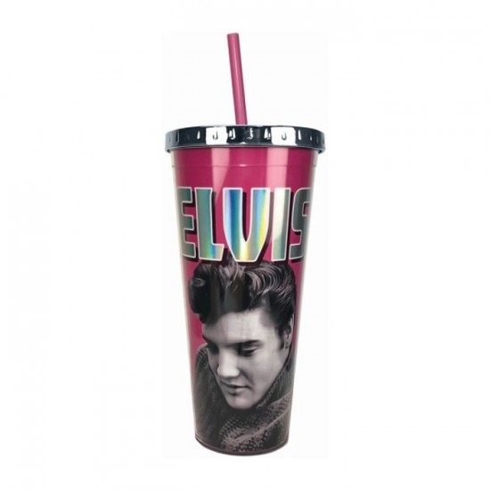 Verre Elvis Presley en acrylique de 20oz