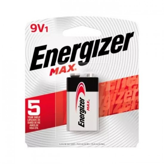 Piles Alcaline Energizer 9V Max Power