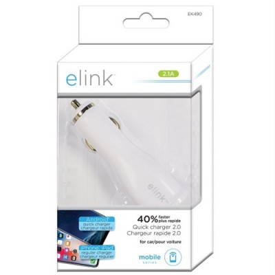 Chargeur pour voiture rapide 2.0 eLink