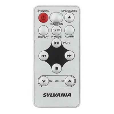 Radio Réveil Bluetooth, lecteur CD, sous comptoir Sylvania