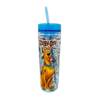 Grande tasse Scooby Doo avec paille de 16oz