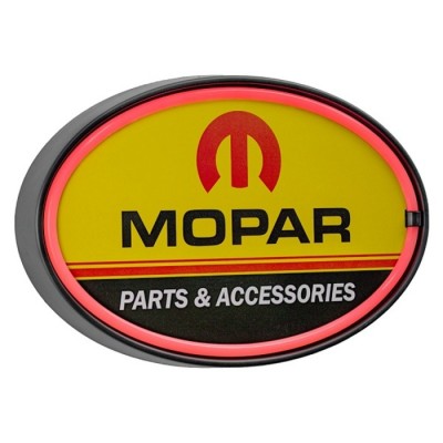 Enseigne Mopar Ovale au néon DEL