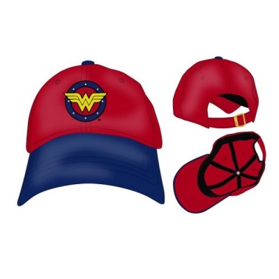 Casquette Wonder Woman Rouge de DC Comics