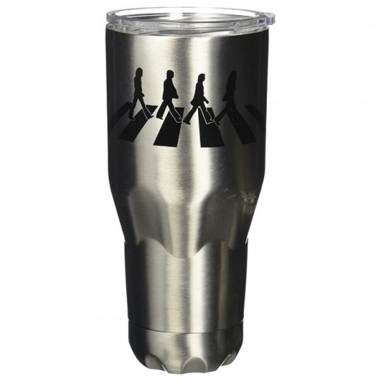Gobelet de voyage Beatles 30oz en Inox Abbey Road Silhouettes