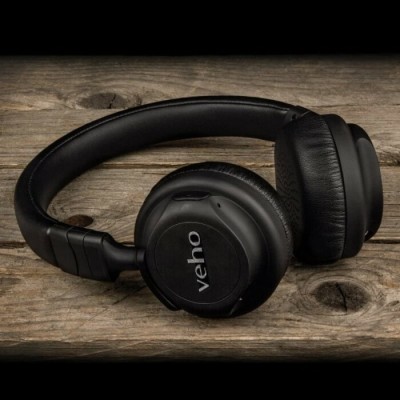 Casque d'écoute Bluetooth sans fil Veho ZB5 - Noir
