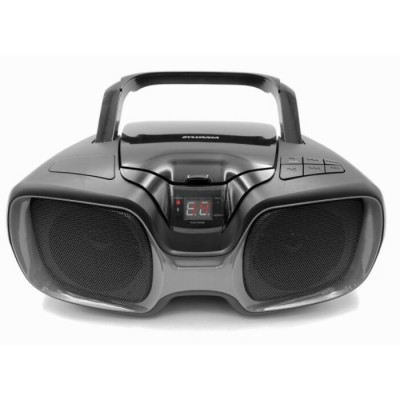 Portatif Bluetooth, CD, Radio AM/FM Boombox de...