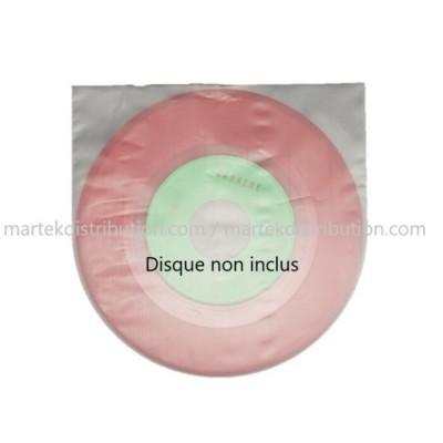 Pochettes antistatiques pour disque vinyle 7″ (paquet de 100)
