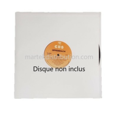 Pochettes intérieure papier disque 12" (paquet de 50)