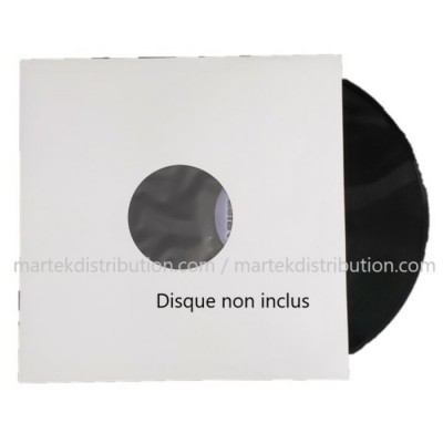 Pochettes intérieure papier doublé polyéthylène disque 12" (paquet de 50)