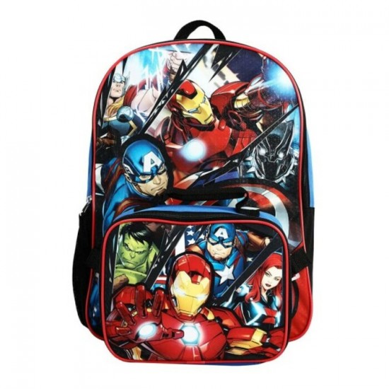 Avengers Sac à dos et Sac à lunch pour enfants