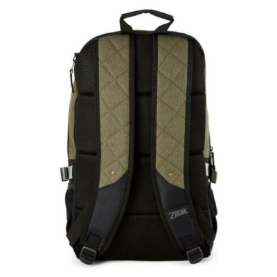 ZELDA  Sac à dos vert et noir avec sangle