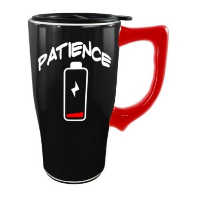 Tasse de Voyage Patience en céramique 18oz