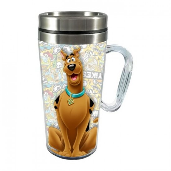 Tasse de voyage Scooby Doo Acrylique et Inox