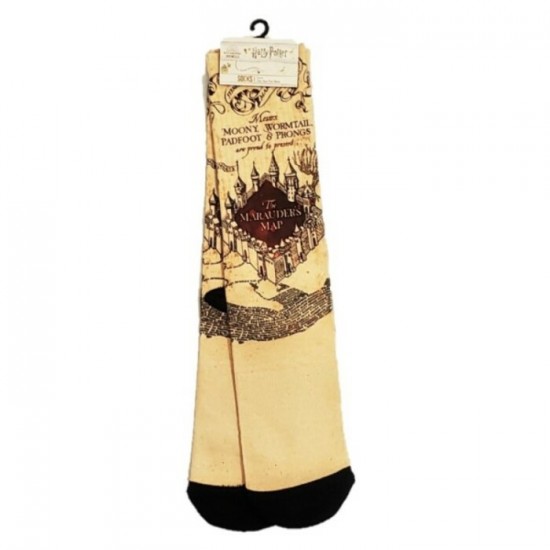 Bas Harry Potter Taille unique Carte du Maraudeur (The Marauder's Map)