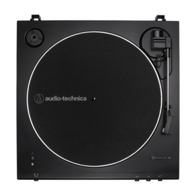Table tournante stéréo sans fil entièrement automatique AT-LP60XBT-BK d'Audio-Technica