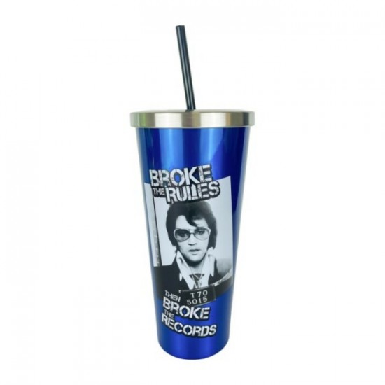 Verre Elvis Presley Inox de 24oz double paroi