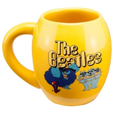 Tasse Beatles 18oz ovale en céramique de Yellow Submarine