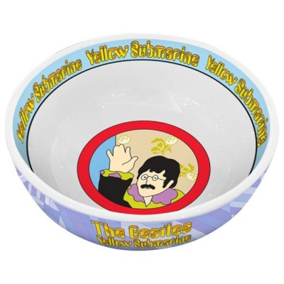 Ensemble Beatles de 4 bols en céramique de 6" Yellow Submarine