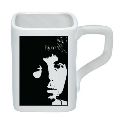 Ensemble Beatles de 4 tasses carré 12oz Album Blanc