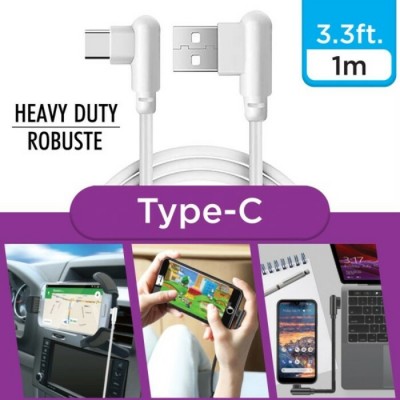 Câble Type C à USB 3.3' avec connecteurs à...