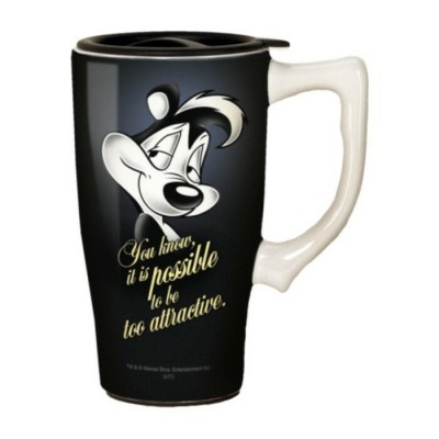Tasse de Voyage Pepe Le Pew en céramique 18oz