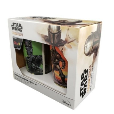 Ensemble Star Wars Mandalorian de 2 verres de 16 oz