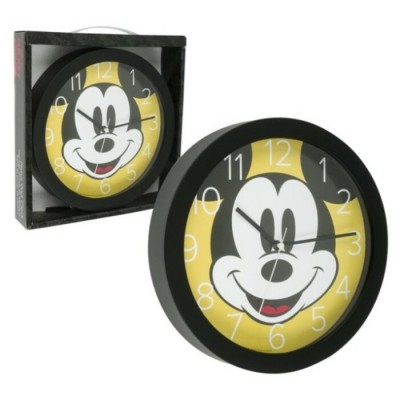 Horloge Mickey Mouse murale en plastique de 9,5"
