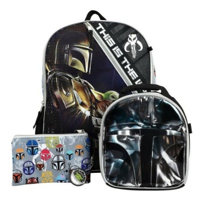 Star Wars Mandalorian Sac à Dos ensemble de 5...